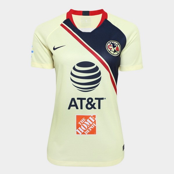 Camiseta Club América 1ª Mujer 2018/19 Amarillo